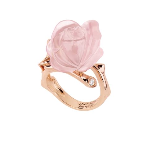 bague dior rose